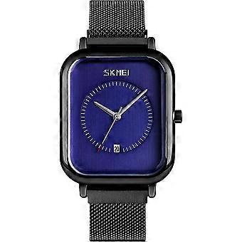 Wrist Watch for Men Women, Fashion Waterproof Quartz Analog Watch with Time Date, Rectangle Dial Business Dress Hand Watch for Couple