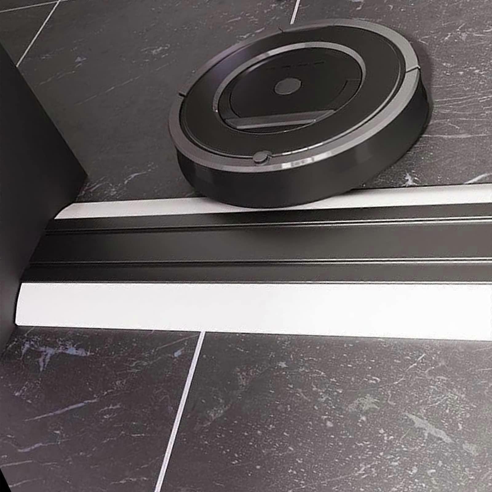 Wheelchair Ramps Portable Silicone Kerb Ramp 80x5x1.8cm for Scooters Pets Bikes Easy Cut to Size Door Openings