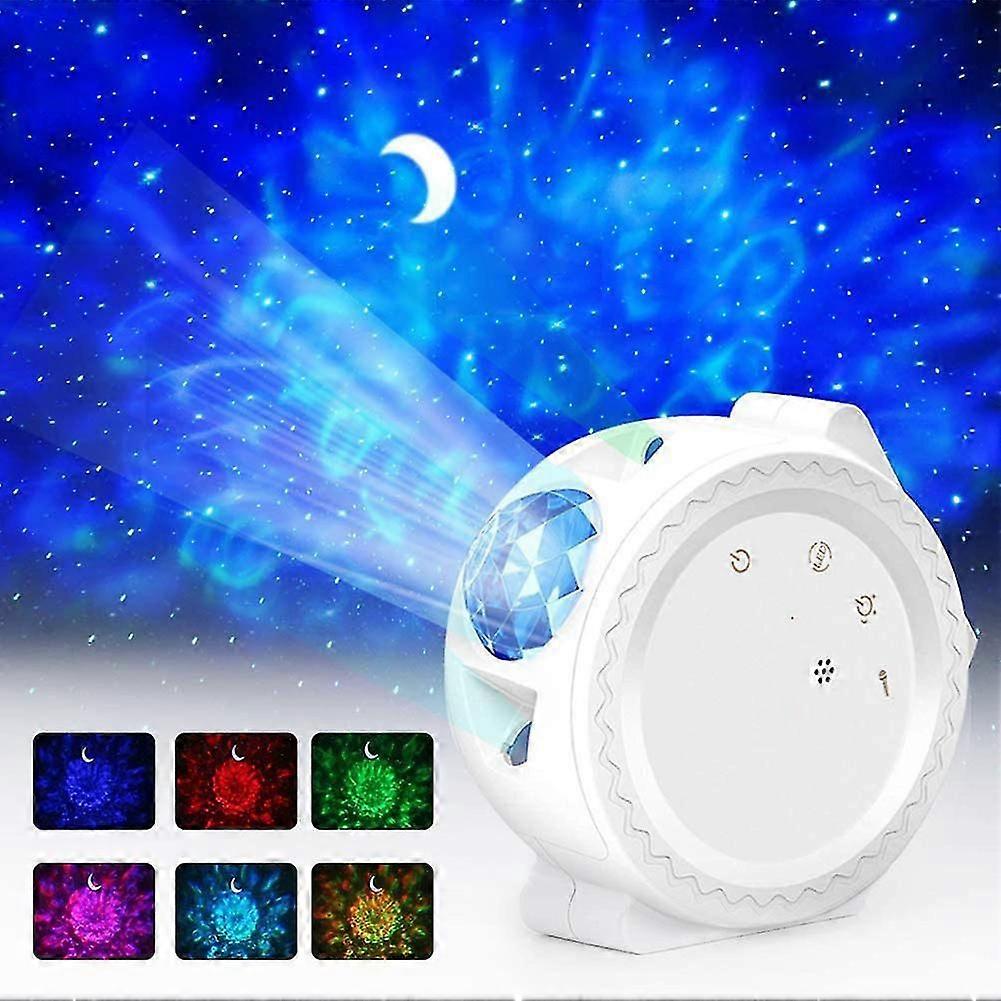 3 in 1 Smart Home LED Projector Lamp Compatible with Alexa Google Assistant Dynamic Projector Galaxy Night Light for Baby Kids Bedroom Decoration Home