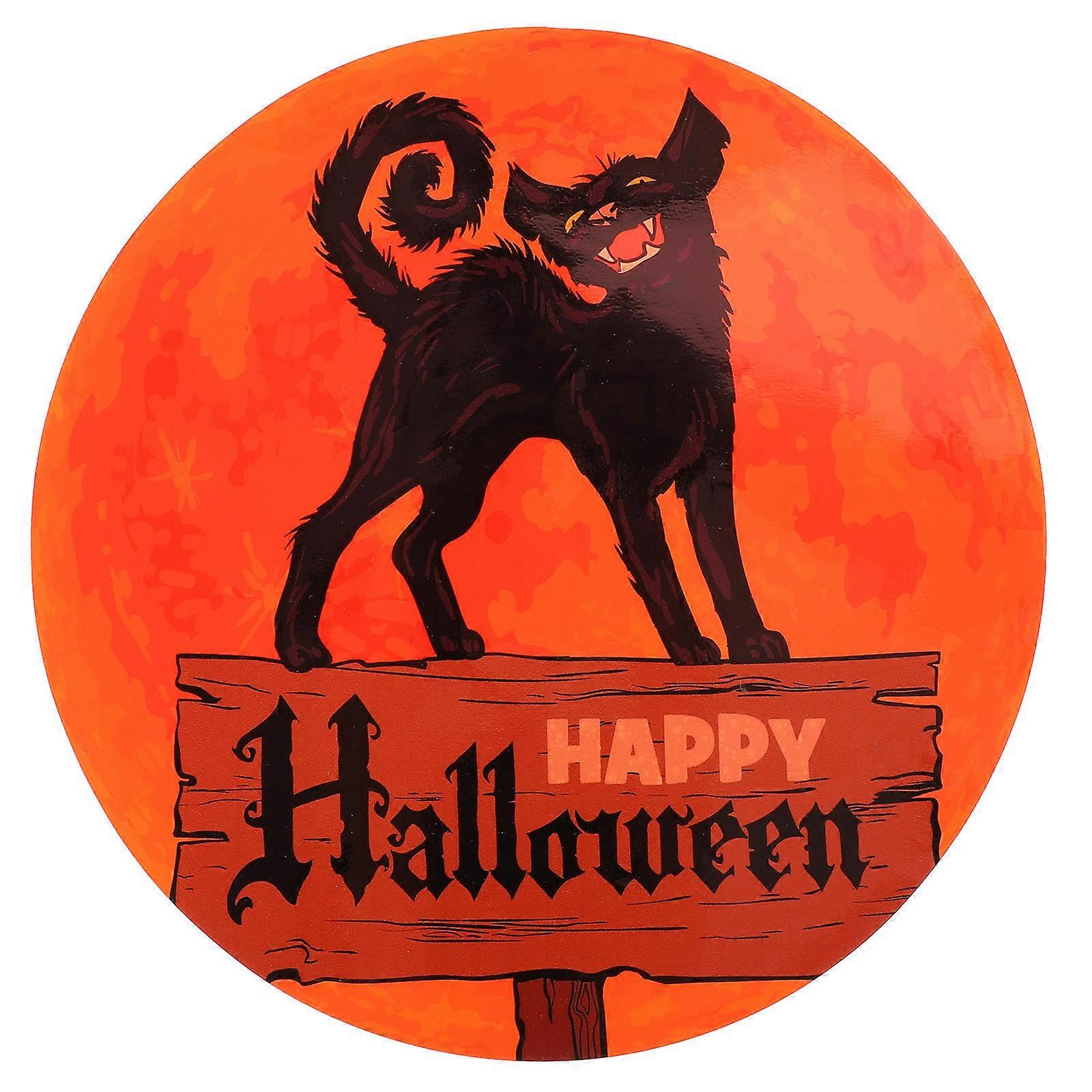 Fluorescent Glow In The Dark Wall Decal Halloween Sticker Suitable For Nursery Room Decor 1Set