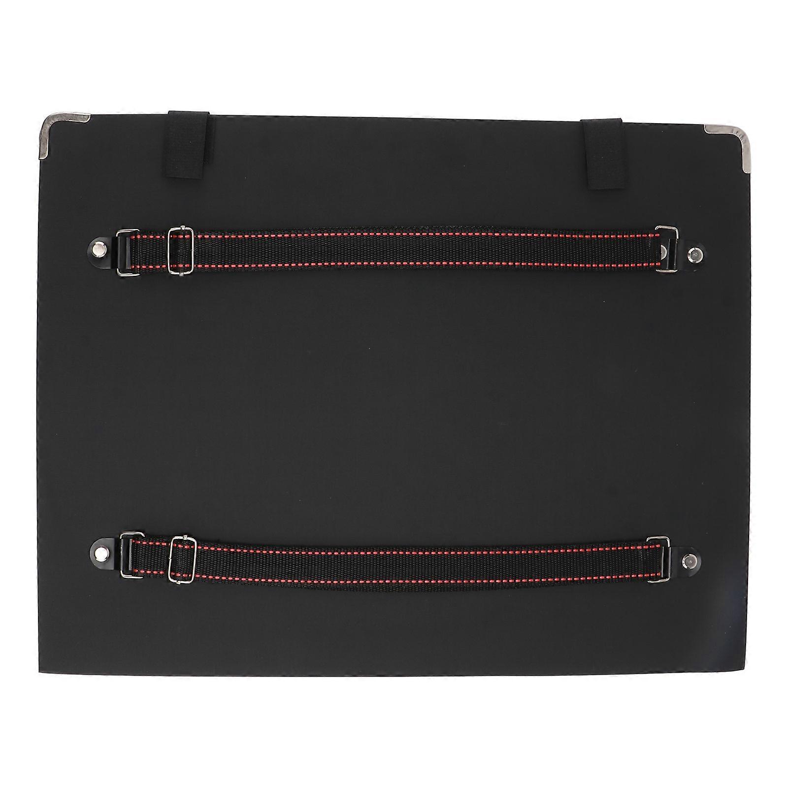 Portable Black Sketch Board for Painting with Synthetic Material and Double Shoulder Straps 1Pc