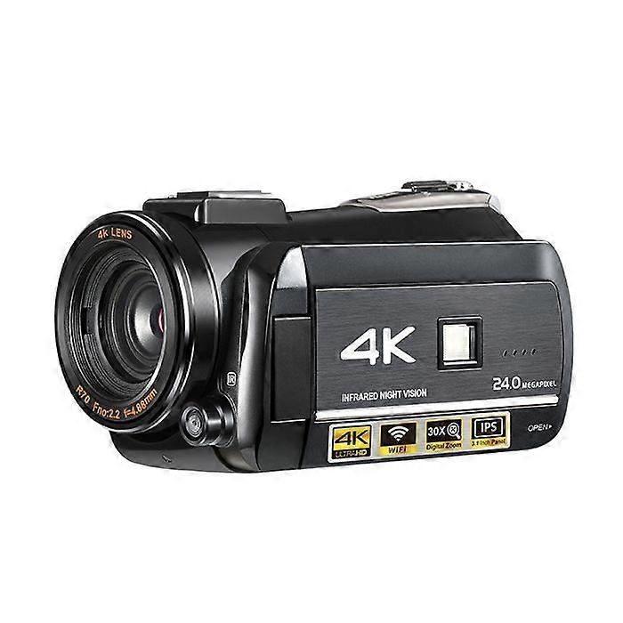 4K Digital Camcorder 24MP Wifi Android iOS App Night Vision YONIS