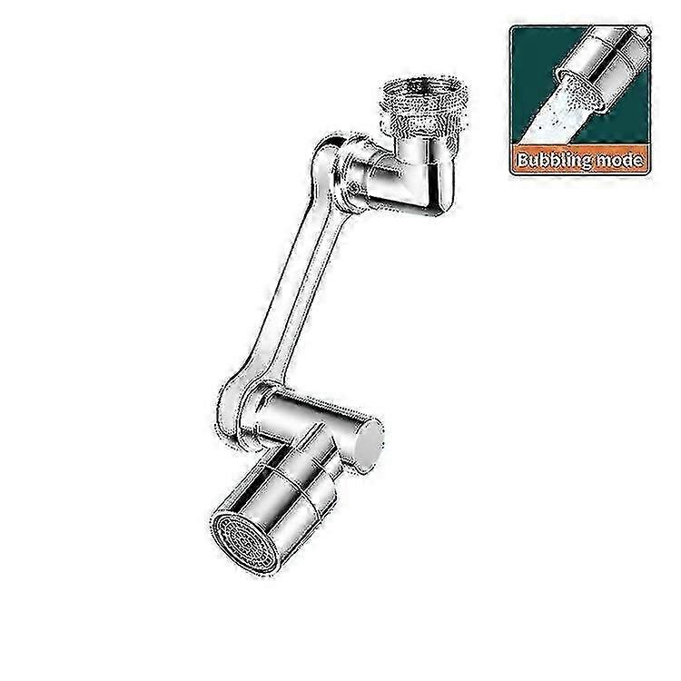Faucet Mechanical Arm Bubbler Faucet Extender Splash Rotary Nozzle Mechanical Extender
