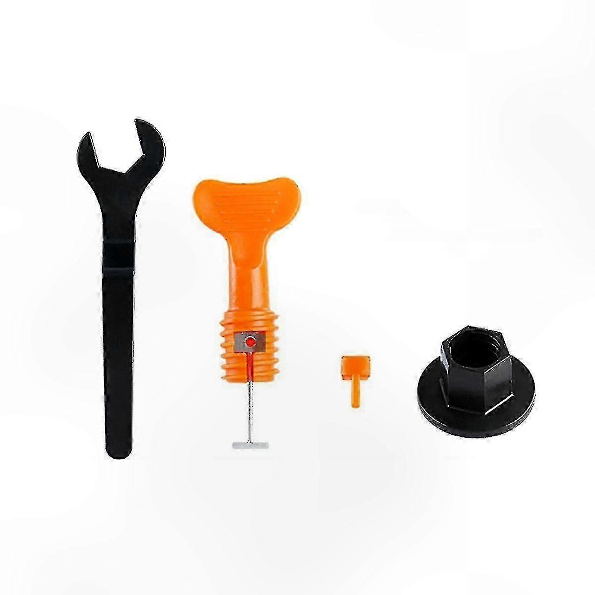 Reusable Tile Leveling System with Replaceable Needle Pin for Wall and Floor Tile Installation Spacer Wedge