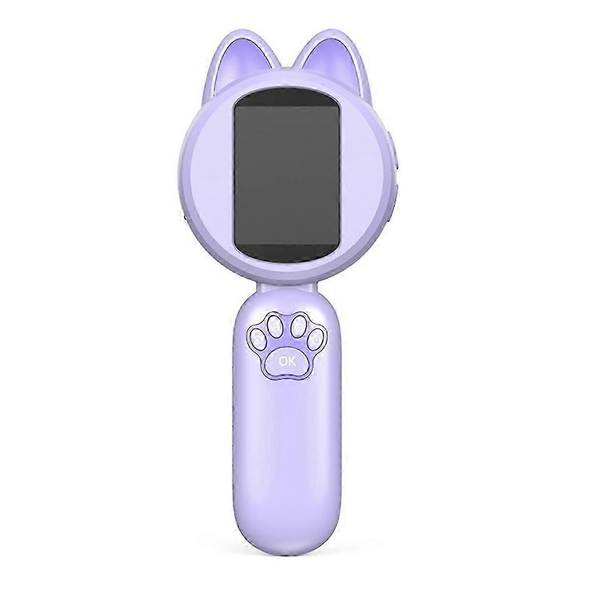 2 Inch Kids Microscope - Portable Electric Digital Magnifier with Stem Toy Functionality for Outdoor Exploration D