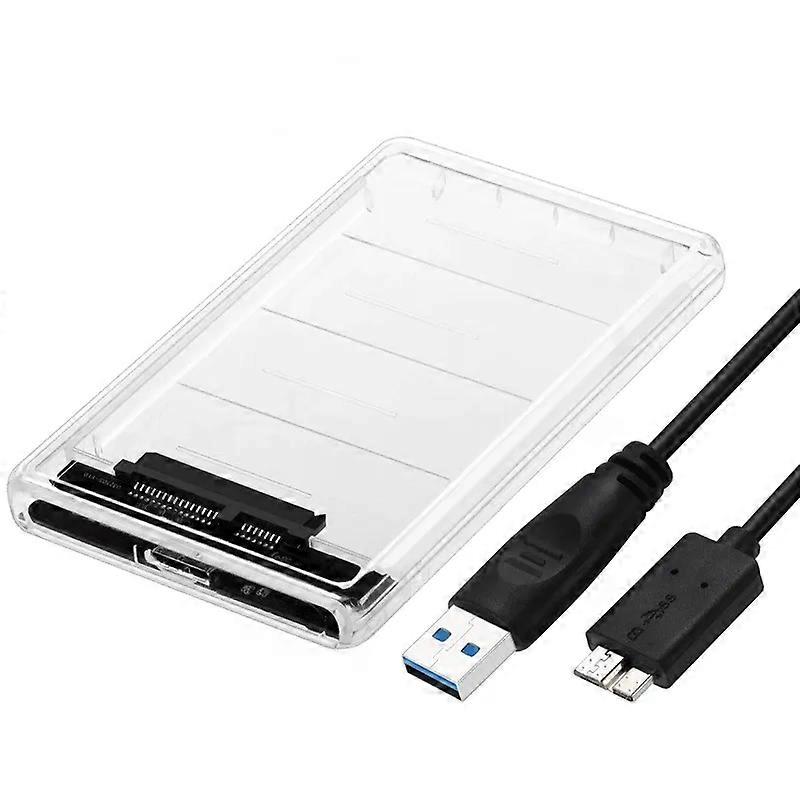 HDD Enclosure 25 Inch SATA To 30 USB Internal SSD to External Hard Drive Disk Case YLHDD-S301 Hard Disk Box for Computer