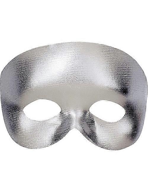 Adult silver half-mask
