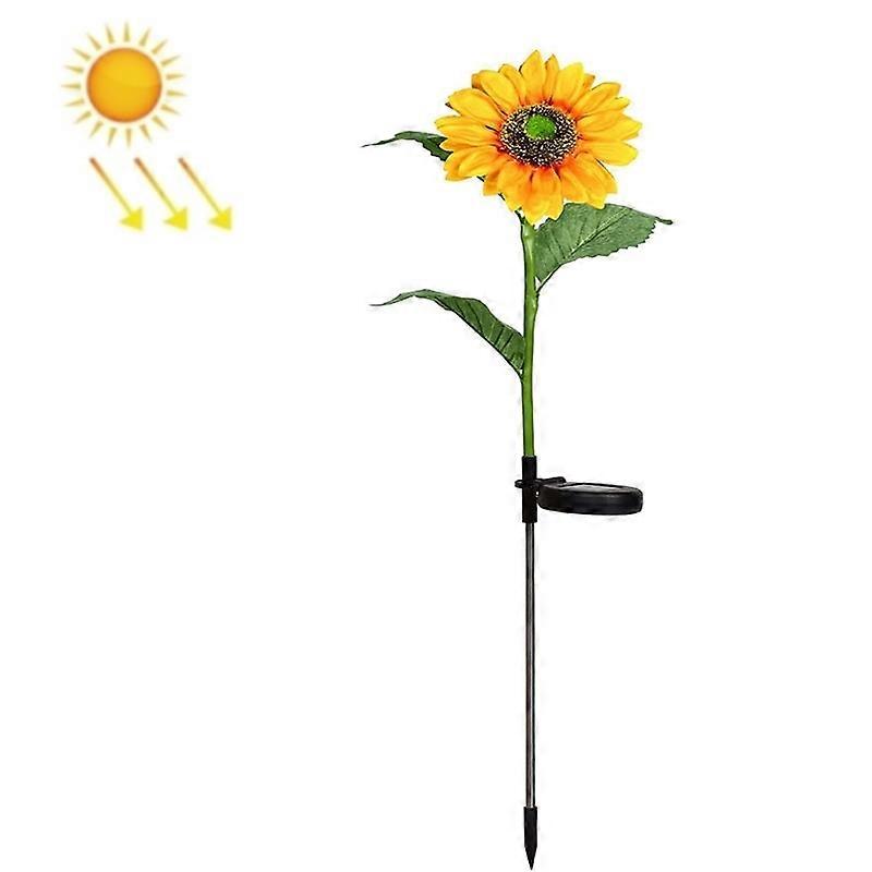 Solar Sunflower Decoration Light, Specification: Single Head Single Head