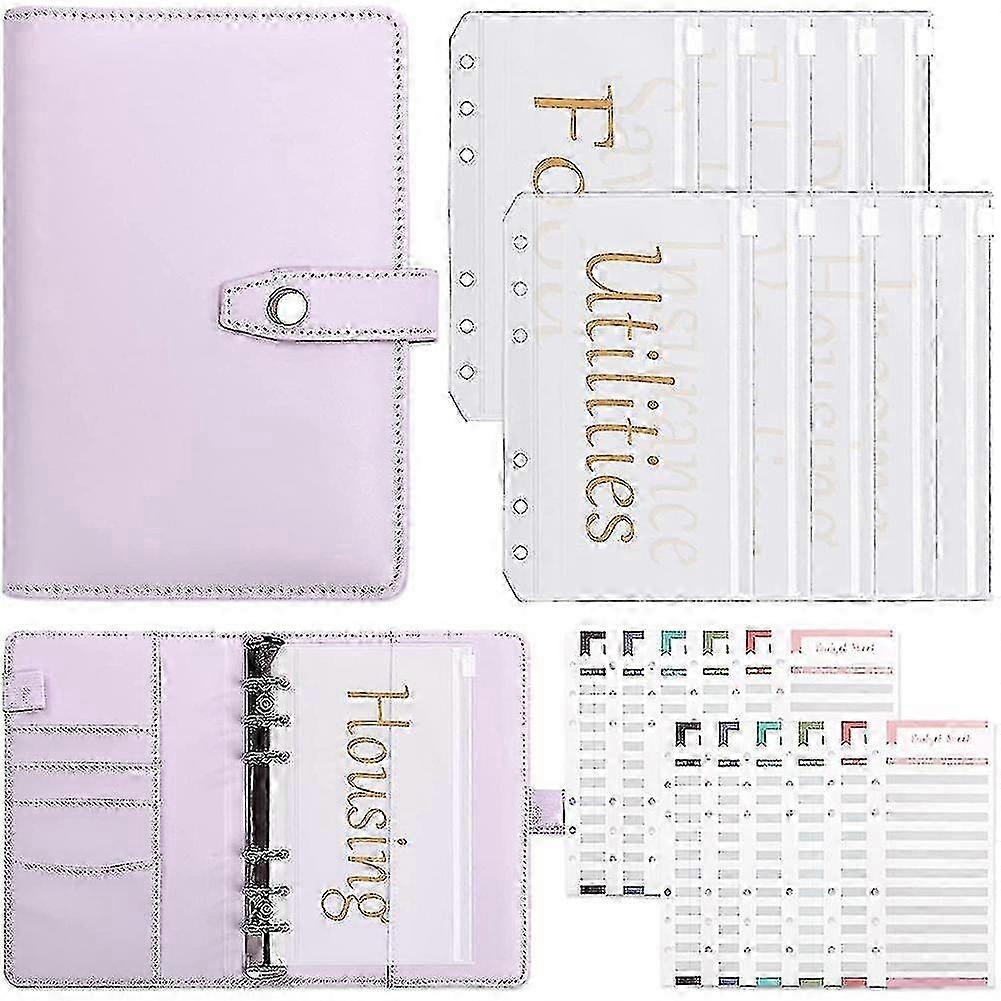 Budget Binder With Zipper Envelopes,cash Envelopes For Budgeting,mo...