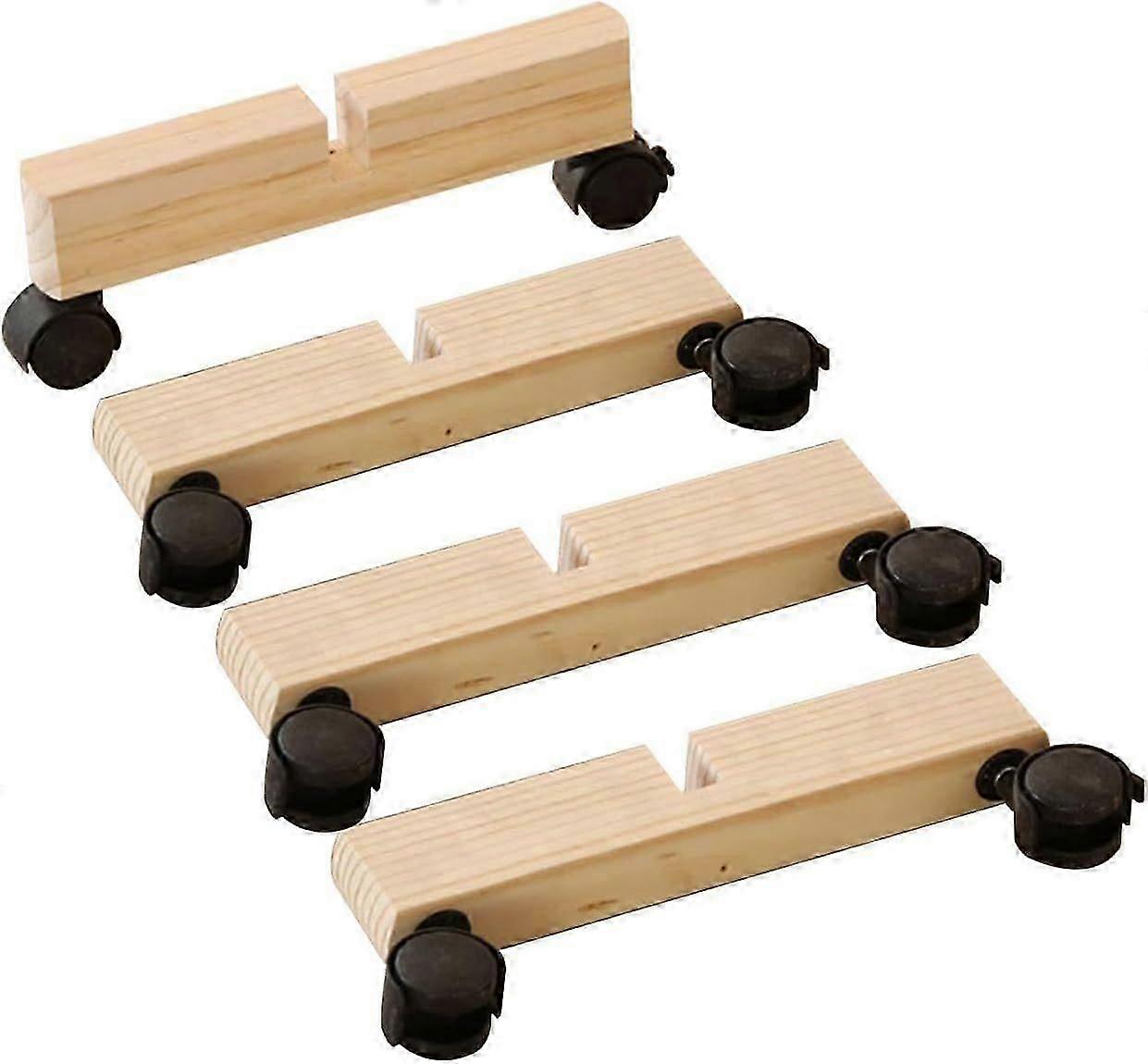 4Pcs Privacy Screen Holder Room Divider Screen Holder Movable Wheel Decor Divider Bracket