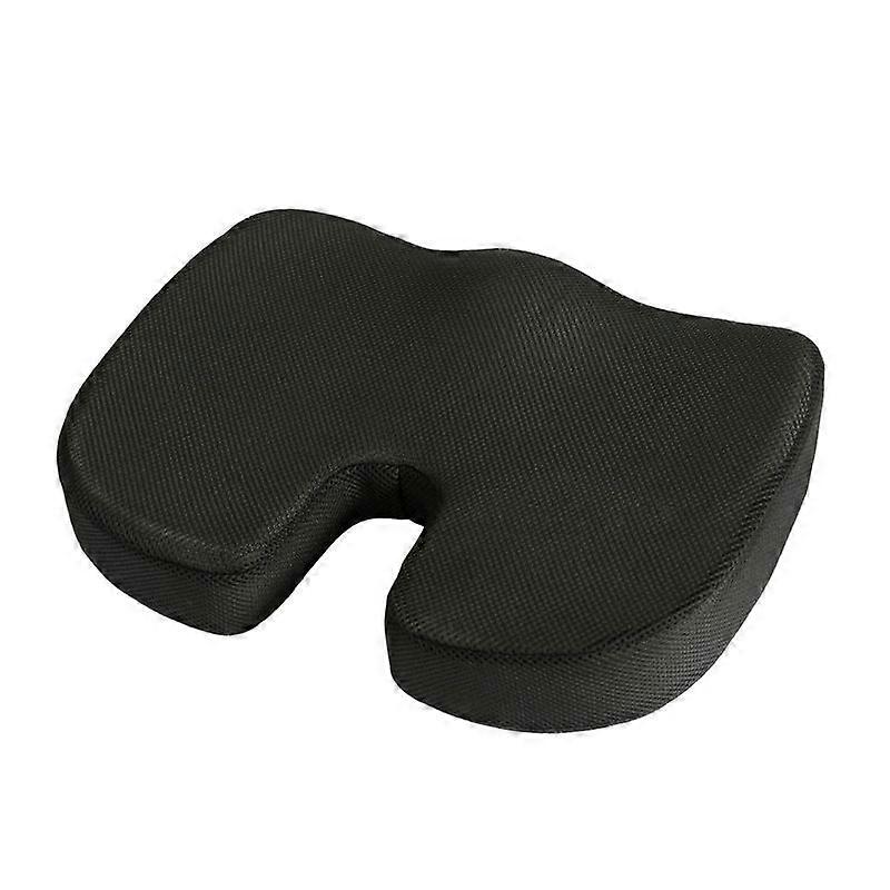 Orthopedic Pillow Seat Cushion-Non-Slip Memory Foam Coccyx Cushion for Tailbone Pain-Office Chair C