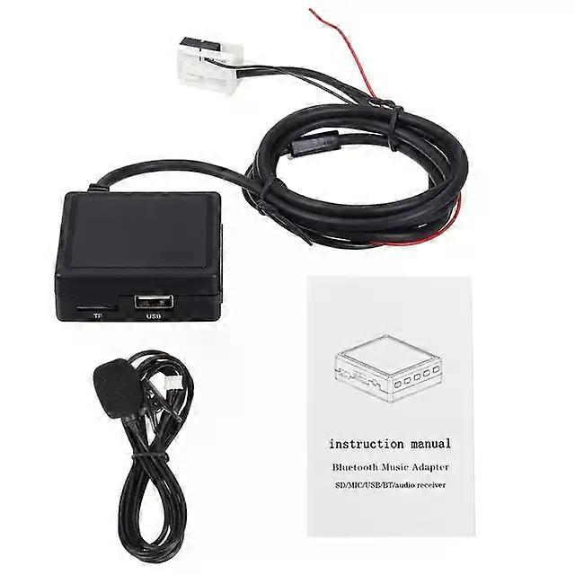 Car Bluetooth Module Suitable for  BMW E60 E63 E65 E66 E81 E82 E87 E90 bluetooth 5.0 /SD/MIC/USB/Aux 5 Mode input Audio Receiver