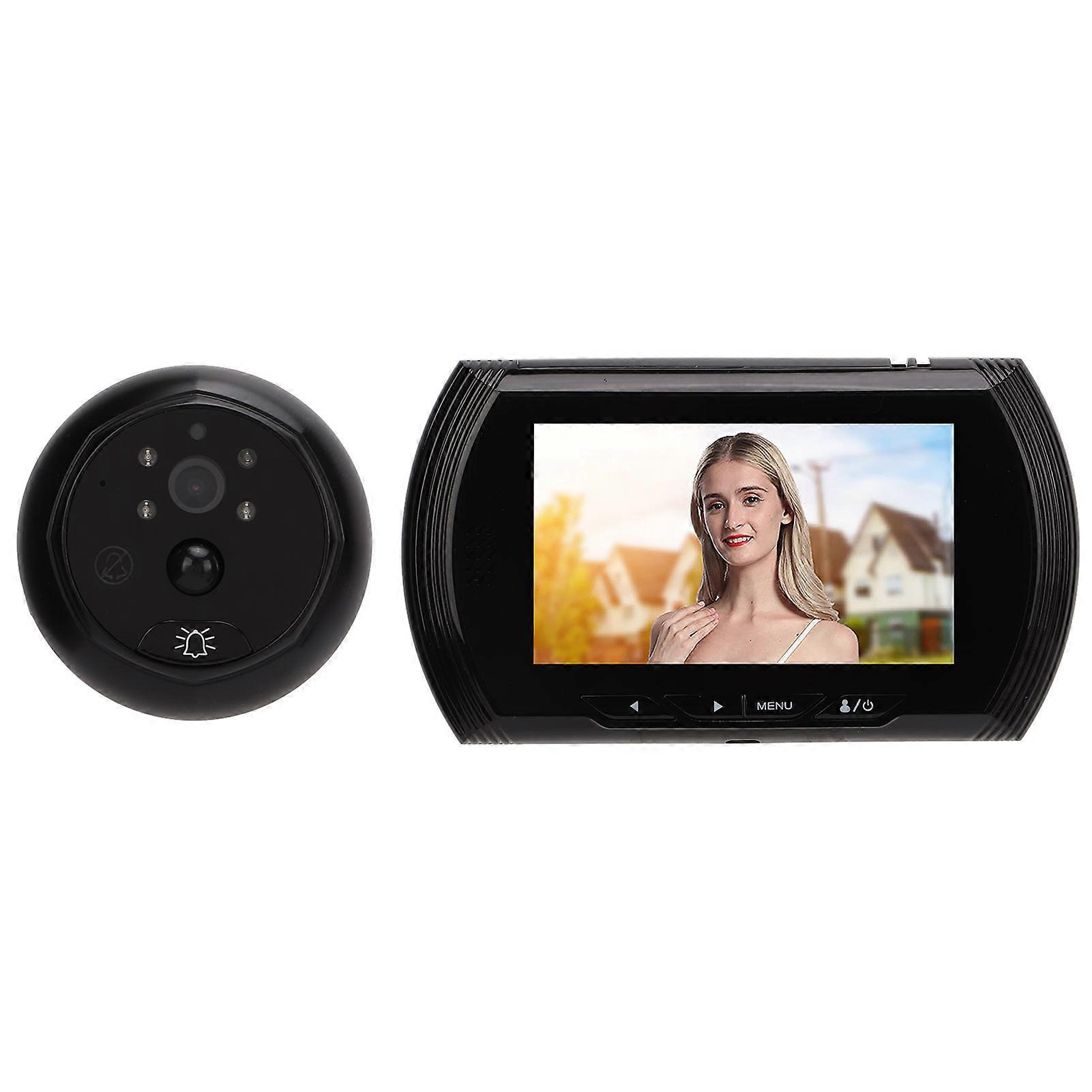 2MP 1080P Digital Door Viewer with 4.5in LCD & Night Vision Camera