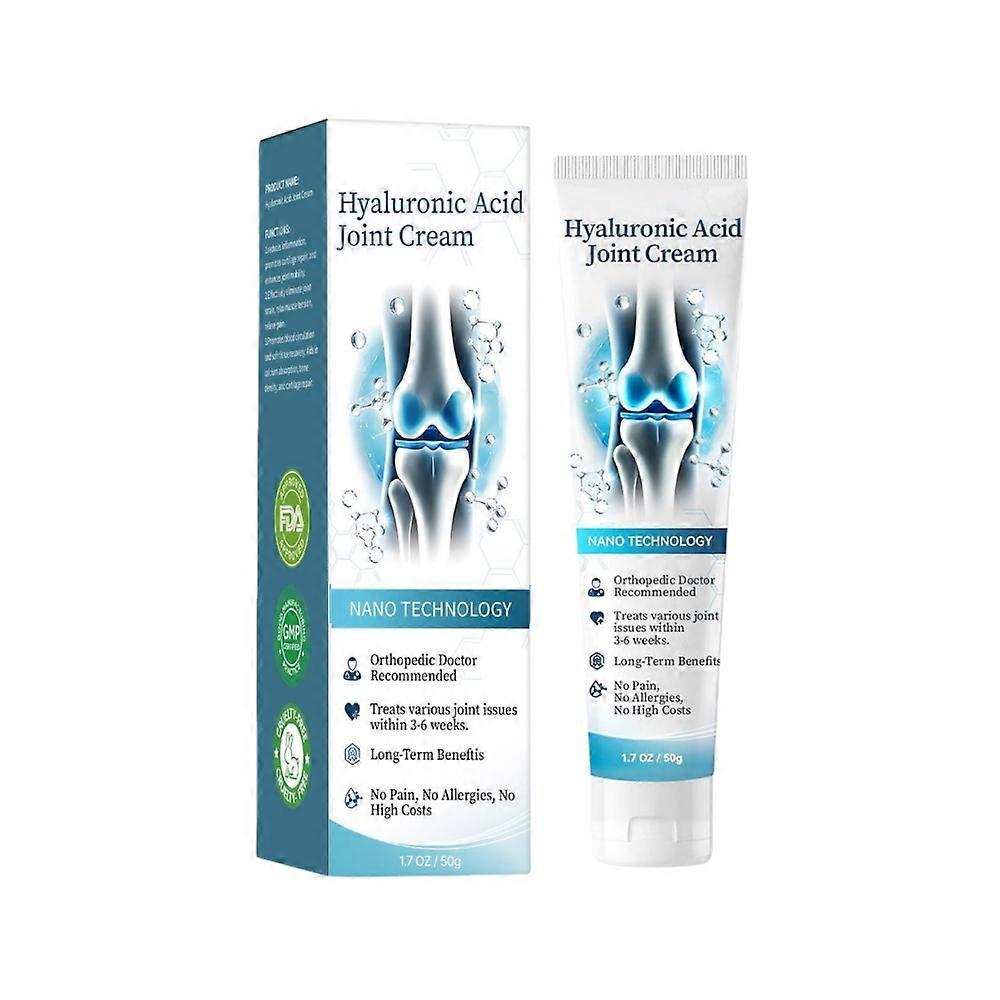 كريم حمض الهيالورونيك للمفاصل، كريم تدليك المفاصل بحمض الهيالورونيك، كريم متقدم للعناية بالمفاصل والعظام للظهر والرقبة واليدين والركبتين