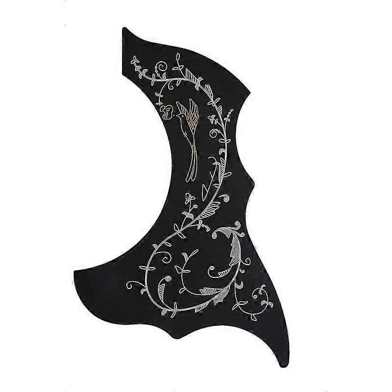 For Pickguardacousticacoustic Guitar Pickguard Self Adhesive Black