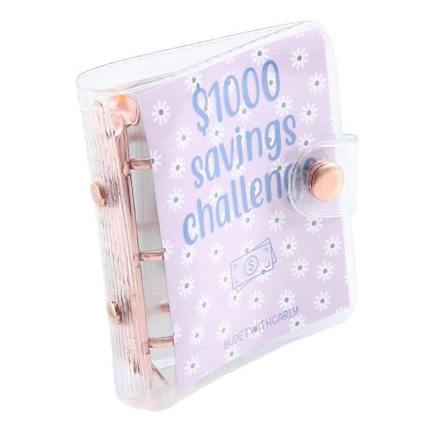 Saving Challenge Binder Budget Planner Savings Challenge