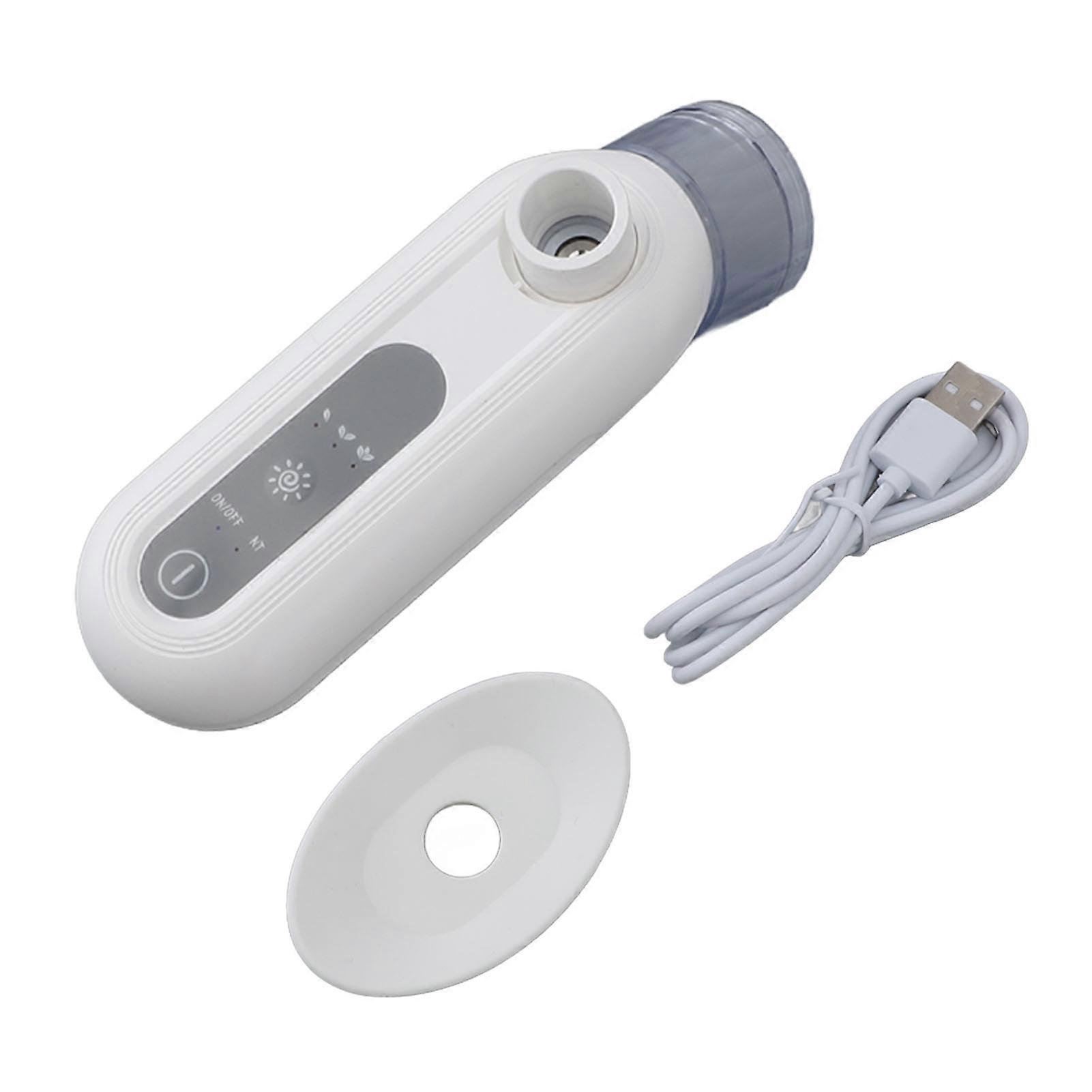 Nano Eye Mist Spray for Dry Eye Relief, Hot Compress, Rechargeable, Facial Mist, Atomization, White Facial Mist