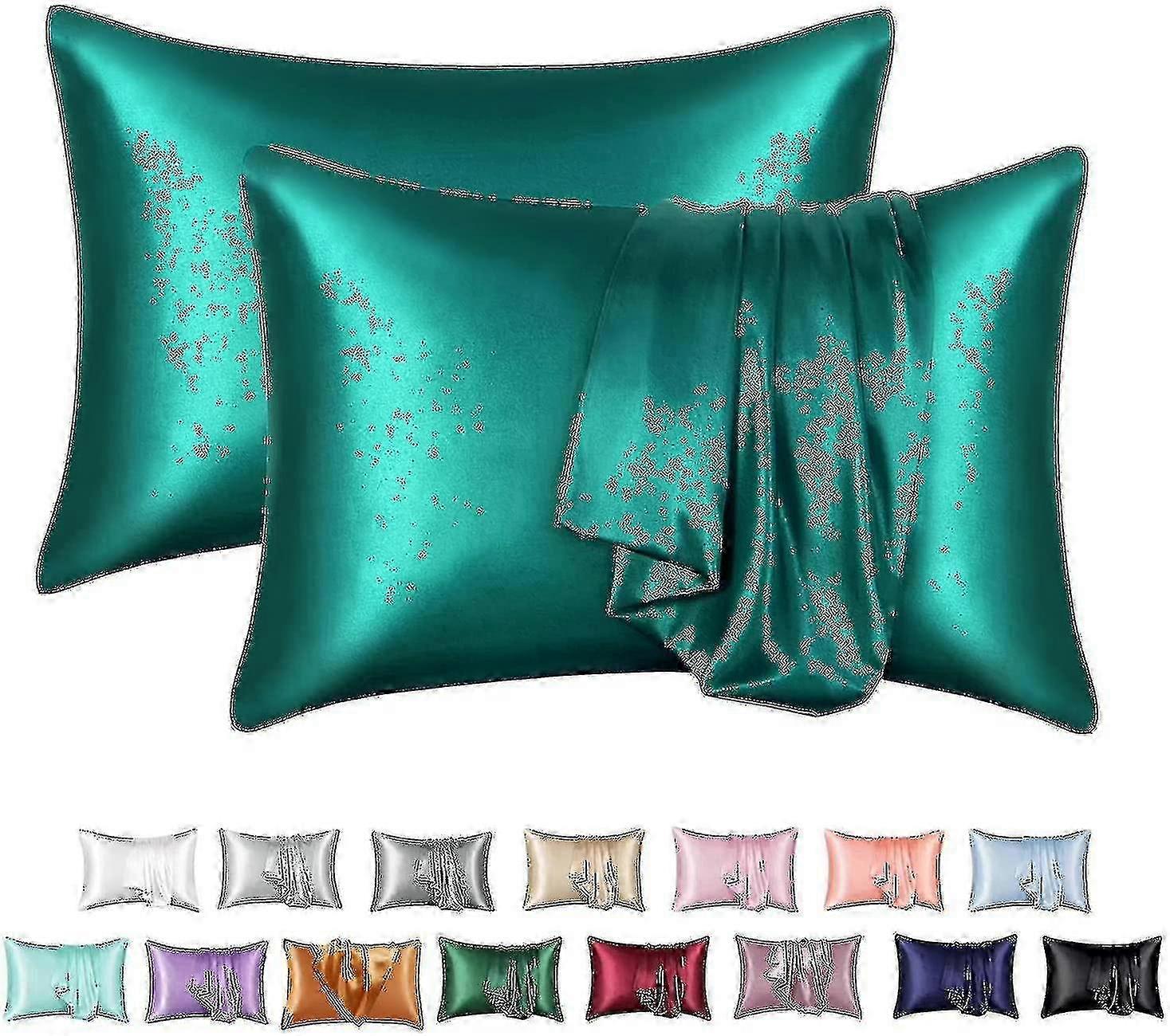 Zijden kussensloop 2-pack, 100% moerbeizijde kussensloop voor haar en huid, draaddichtheid zijden kussensloop