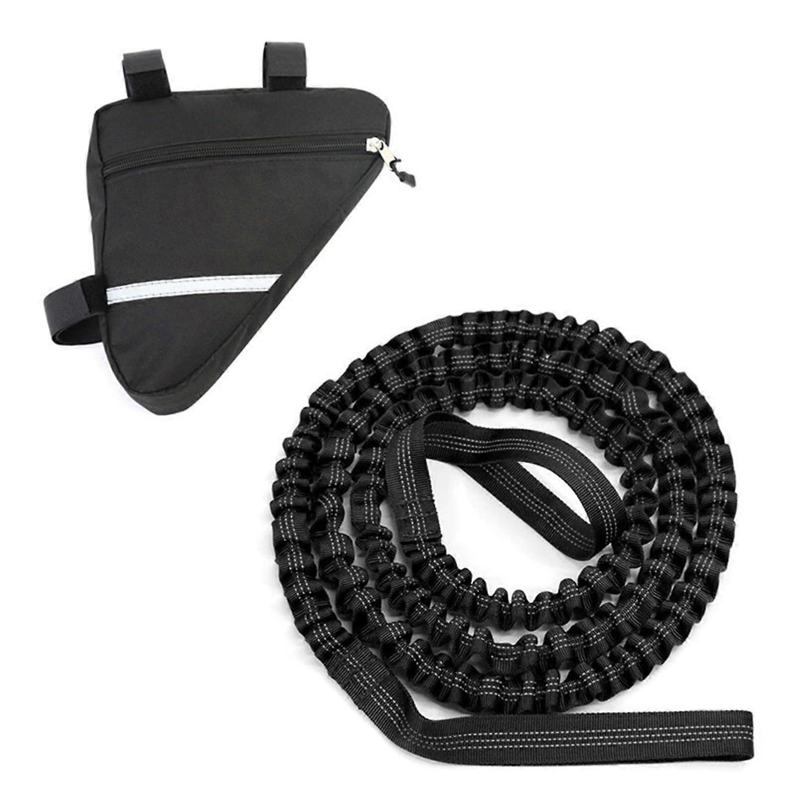 Bike Tow Rope Elastic Belt, Adjustable Length, ParentChild Use, For Adults And Kids, Cycling