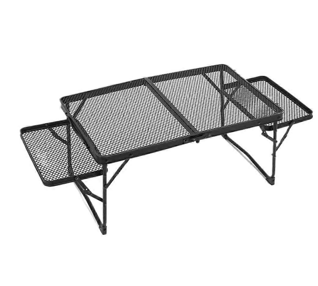 Adjustable Folding Picnic Table Aluminum 60x40 cm Model A Portable Outdoor Folding Furniture For BBQ Tailgate Beach Use