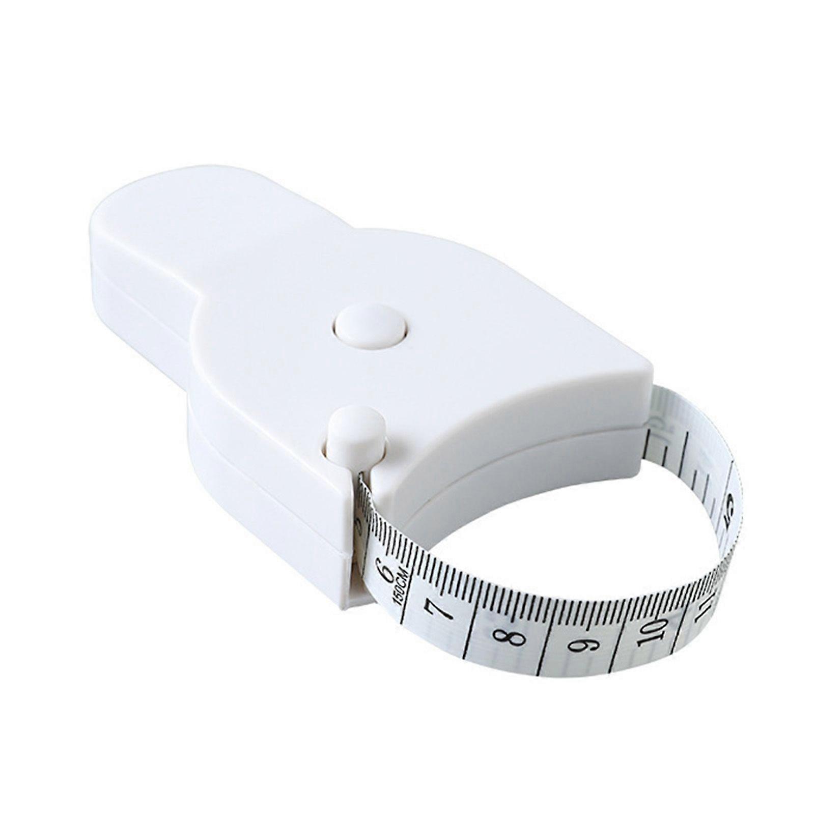 Body Fat Measuring Tape High Accuracy Double Scale Body Tape Measure Tape Automatic Telescopic Tape for Waist Hip Bust Arm