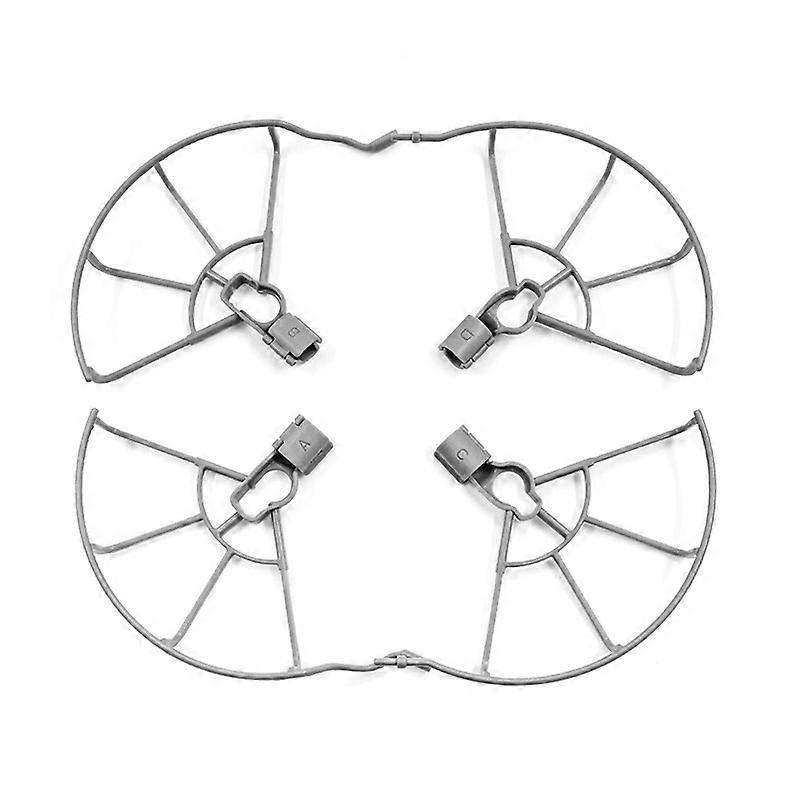 1 Set For DJI Mini 4 Pro Plastic Propeller Protector RC Drone Landing Gear Anti-collision Guard