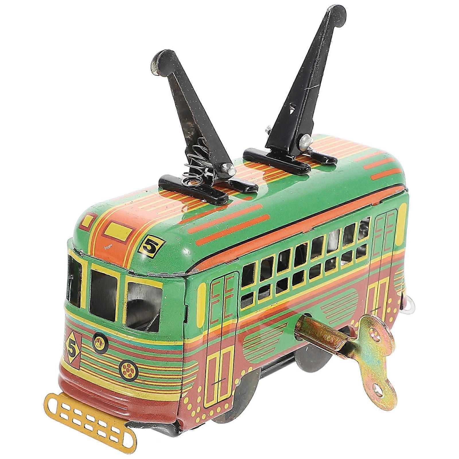 Die Cast Sightseeing Bus Toy For Kids Appeal Powered 1Set
