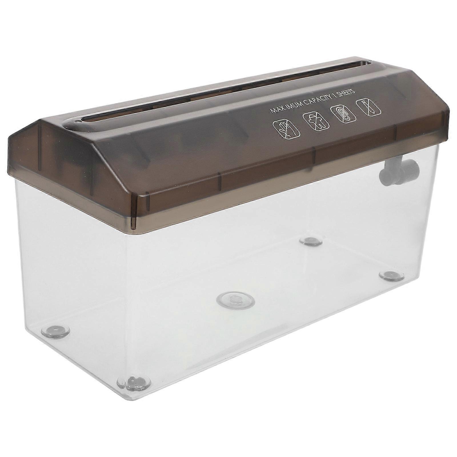 Home Use Manual Paper Shredder Document Cutting Tool