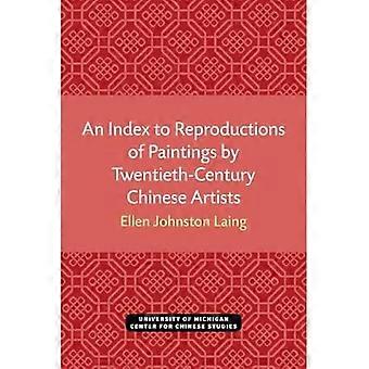 Index över reproduktioner av målningar av kinesiska konstnärer under 1900-talet