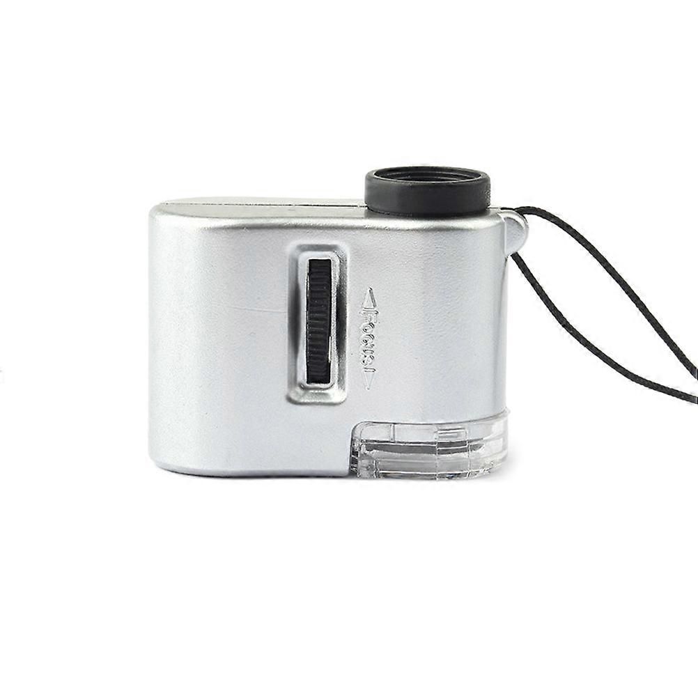 Miniature Microscope 60x Loupe for Amplification with Adjustable Focus