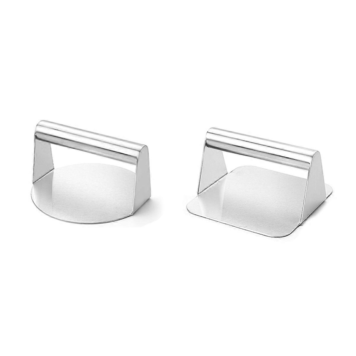 Stainless Steel Hamburger Meat Kitchen Tool Meat Plate