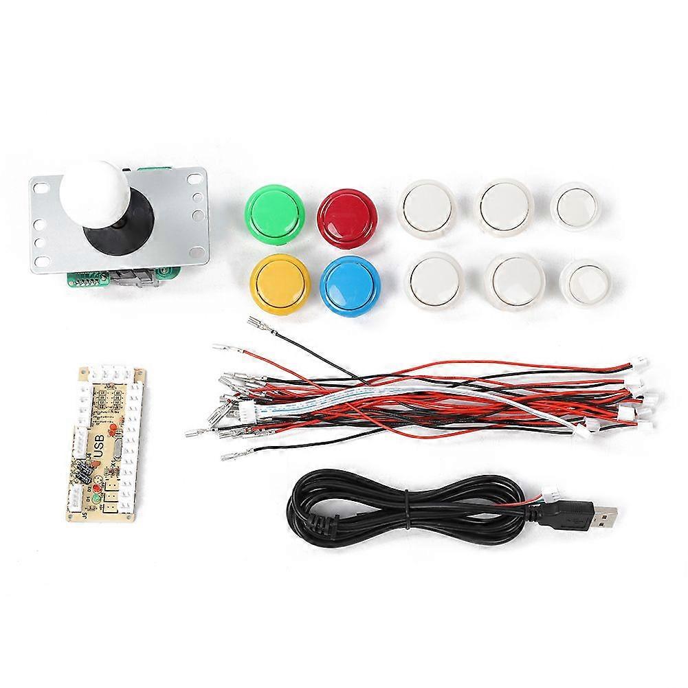 CY-822A DIY Arcade Game Buttons Combat Joystick Rocker Kit Controller for Rapsberry PI PC