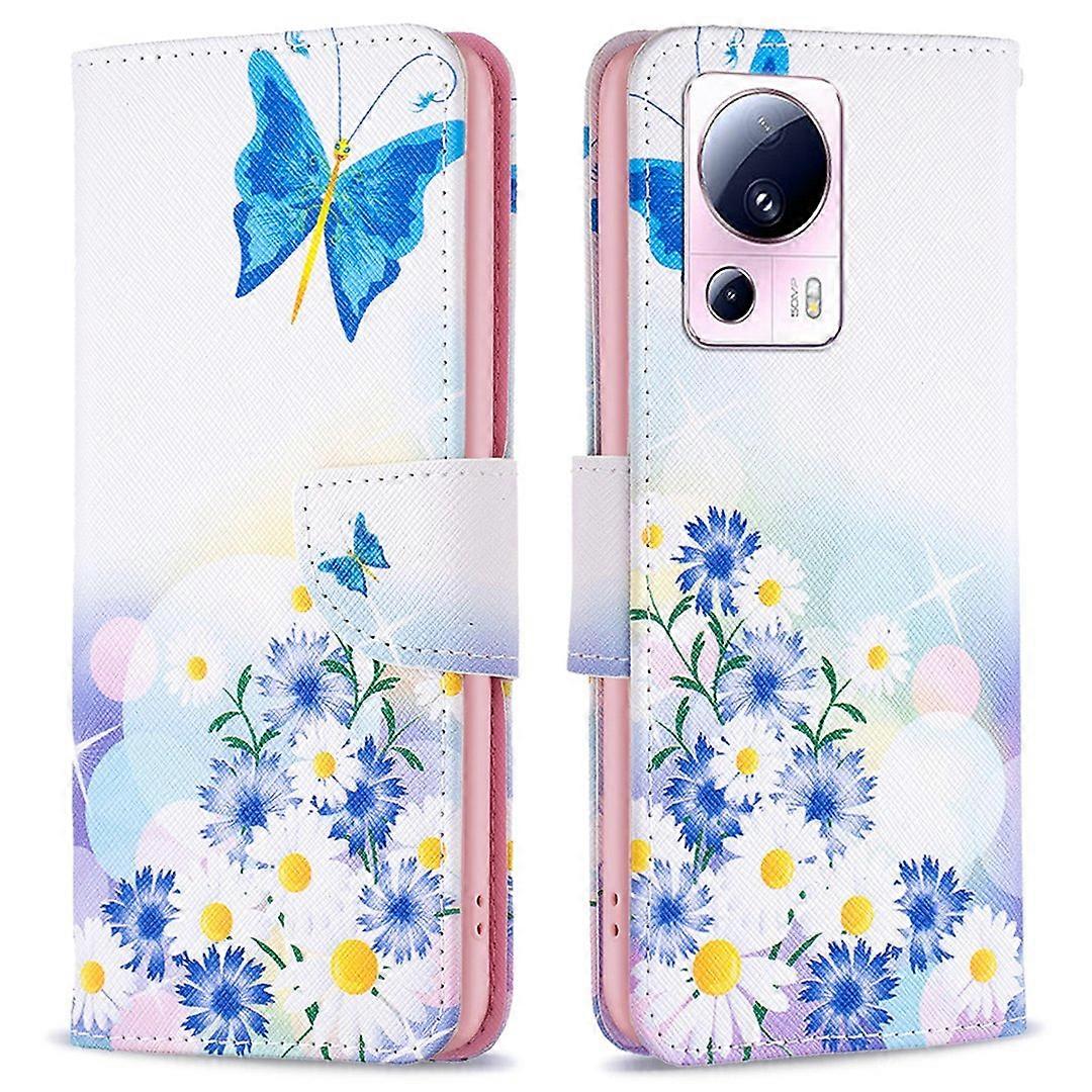For Xiaomi 13 Lite/Civi 2 5G Phone Case Pattern Printing PU Leather Wallet Stand Cover