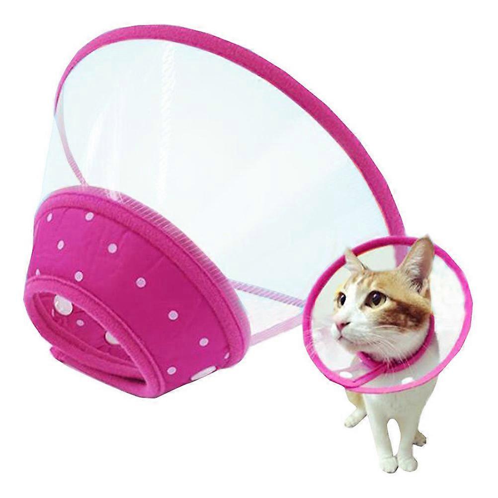 Anti-Bite Ring Plastic Cone for Collar 1 Piece Rosy