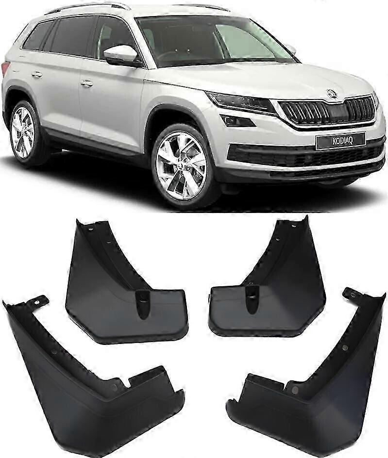 Front & Rear Splash Guards Mud Flaps Fender For 2017-2023 Skoda Kodiaq