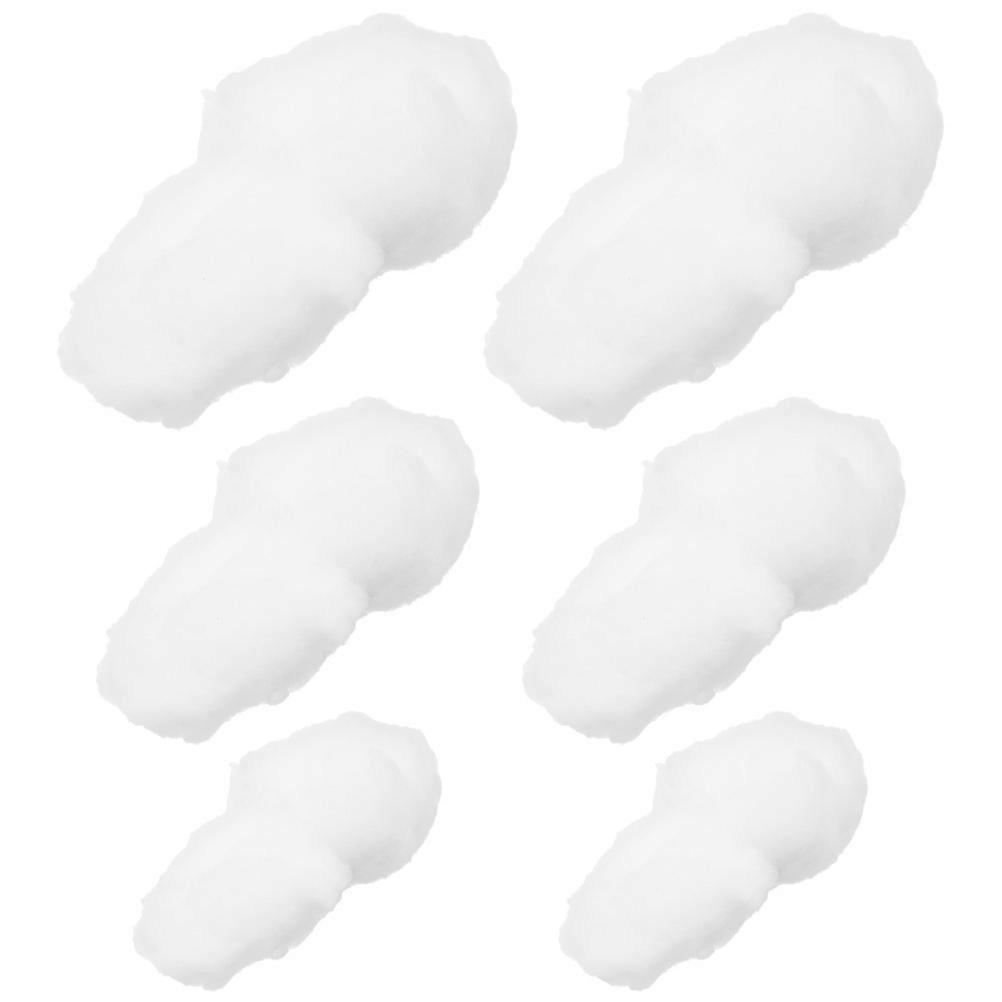 Ceiling Hanging Decor Simulated Cloud Pendant for Hanging 12Pcs White Clouds