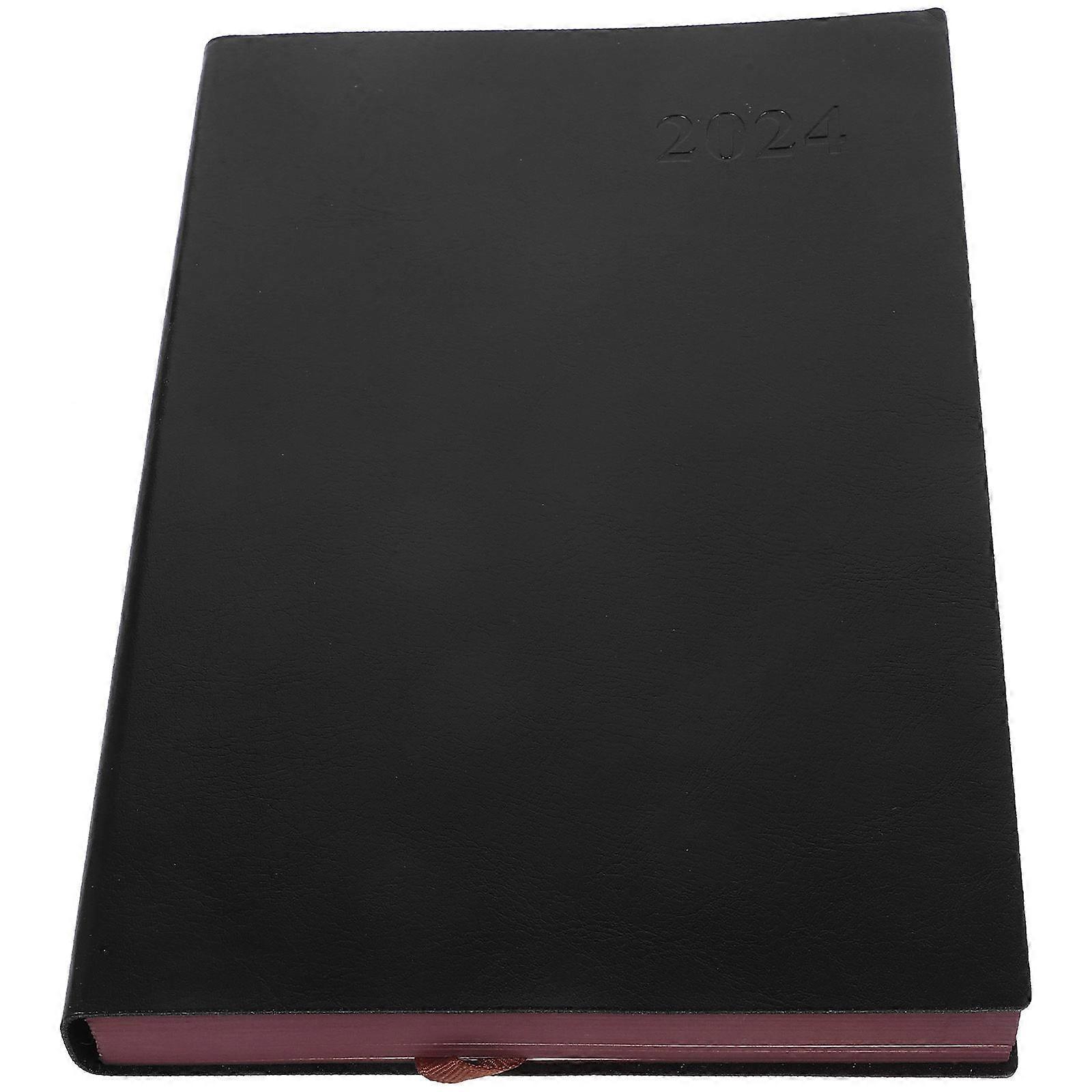 Notepad Organizer 3Pcs With Rectangular Shape For Students And Office Use Stylish Black Journal Designed For Scheduling