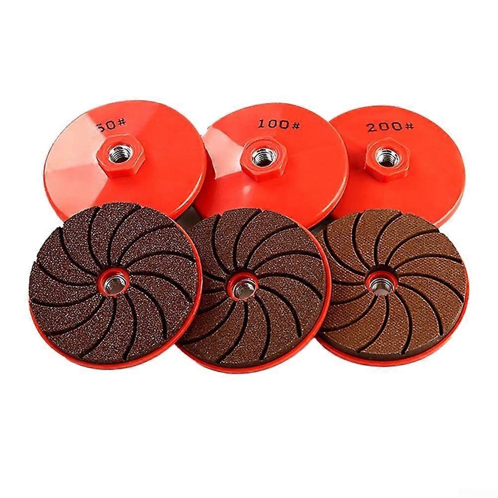 Grinding Disc 3Piece Integrated Set For Tile Trimming And Metal Polishing On Angle Grinder