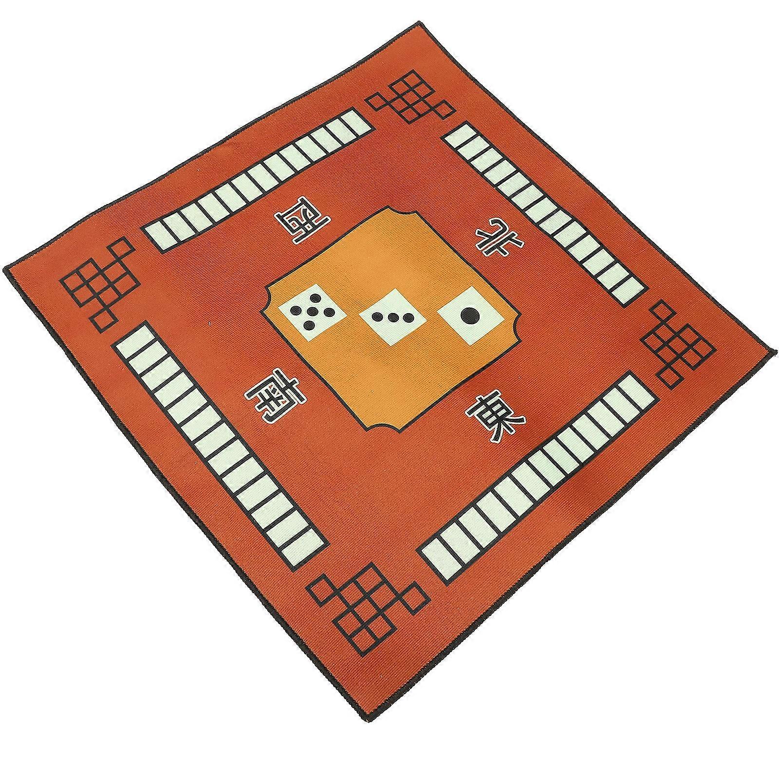 Square Table Cover for Dominoes Mat 1Pcs Durable Multi-Use Gaming Cloth