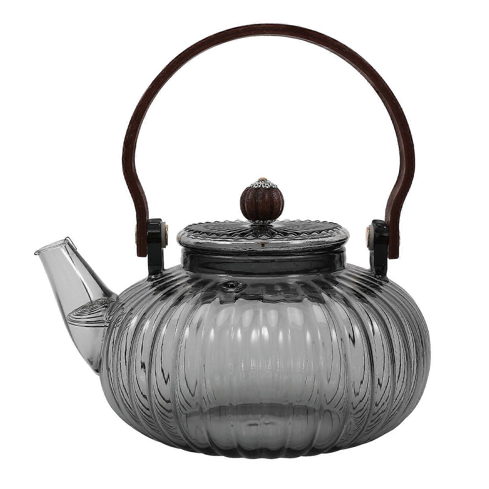 Water Kettle 800ml With Comfortable Grip Ideal For Dining And Home Use Stylish Glass Material 2Pcs