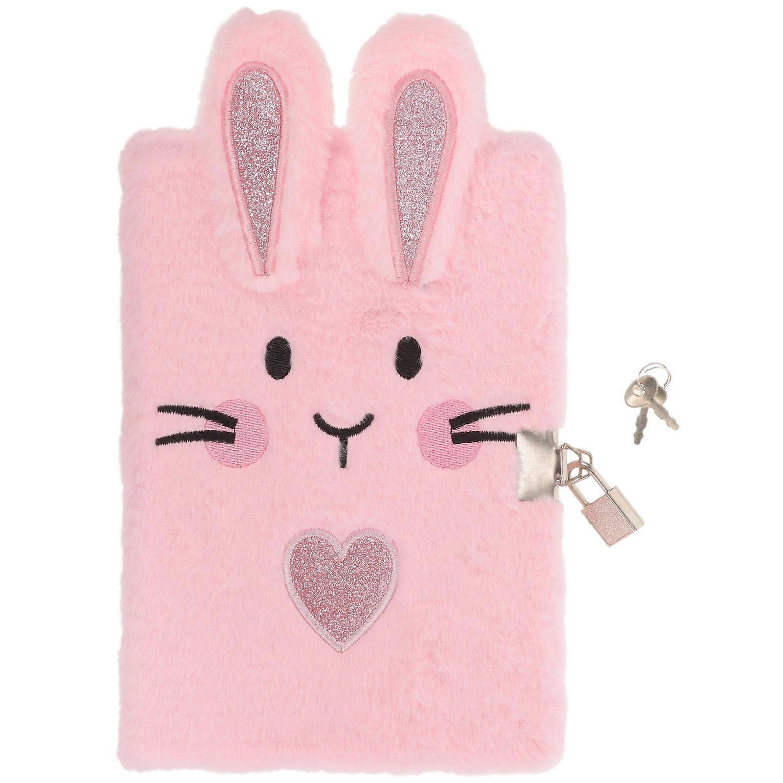 Writing Journal for Kids Plush Cover Note Book for Writing 4Pcs Violet Pack