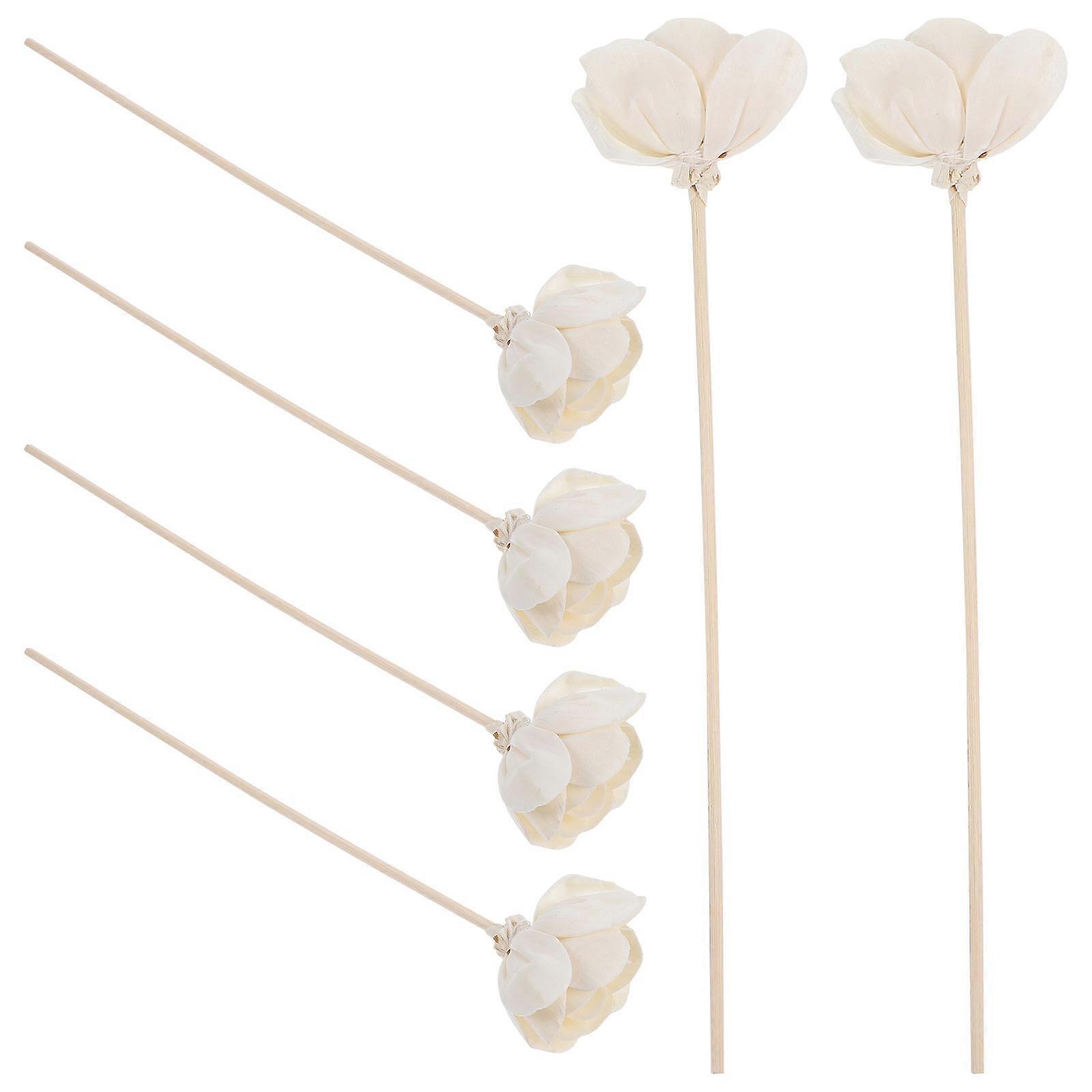 Fireless Flower Aromatherapy Diffuser Sticks for Home Use 18Pcs