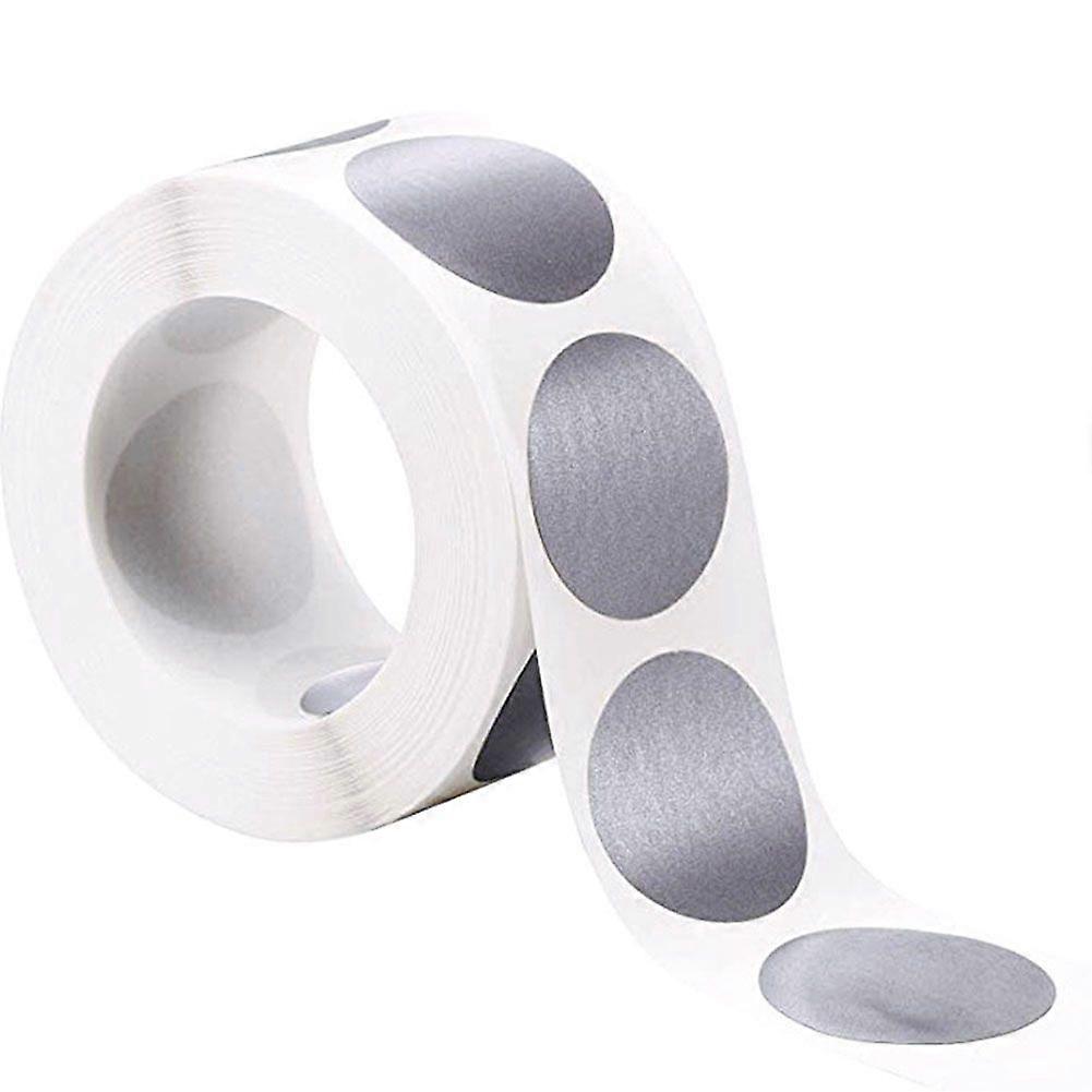 300Pcs Round Scratch Off Stickers 1 Inch Adhesive Scratch Off Labels