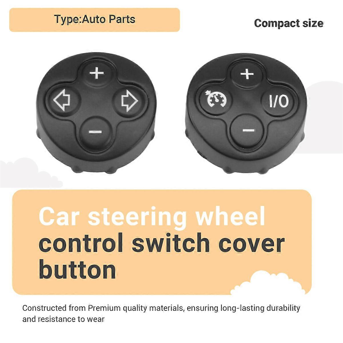 Car Steering Wheel Push Button Cruise Control Switch Cover for MINI