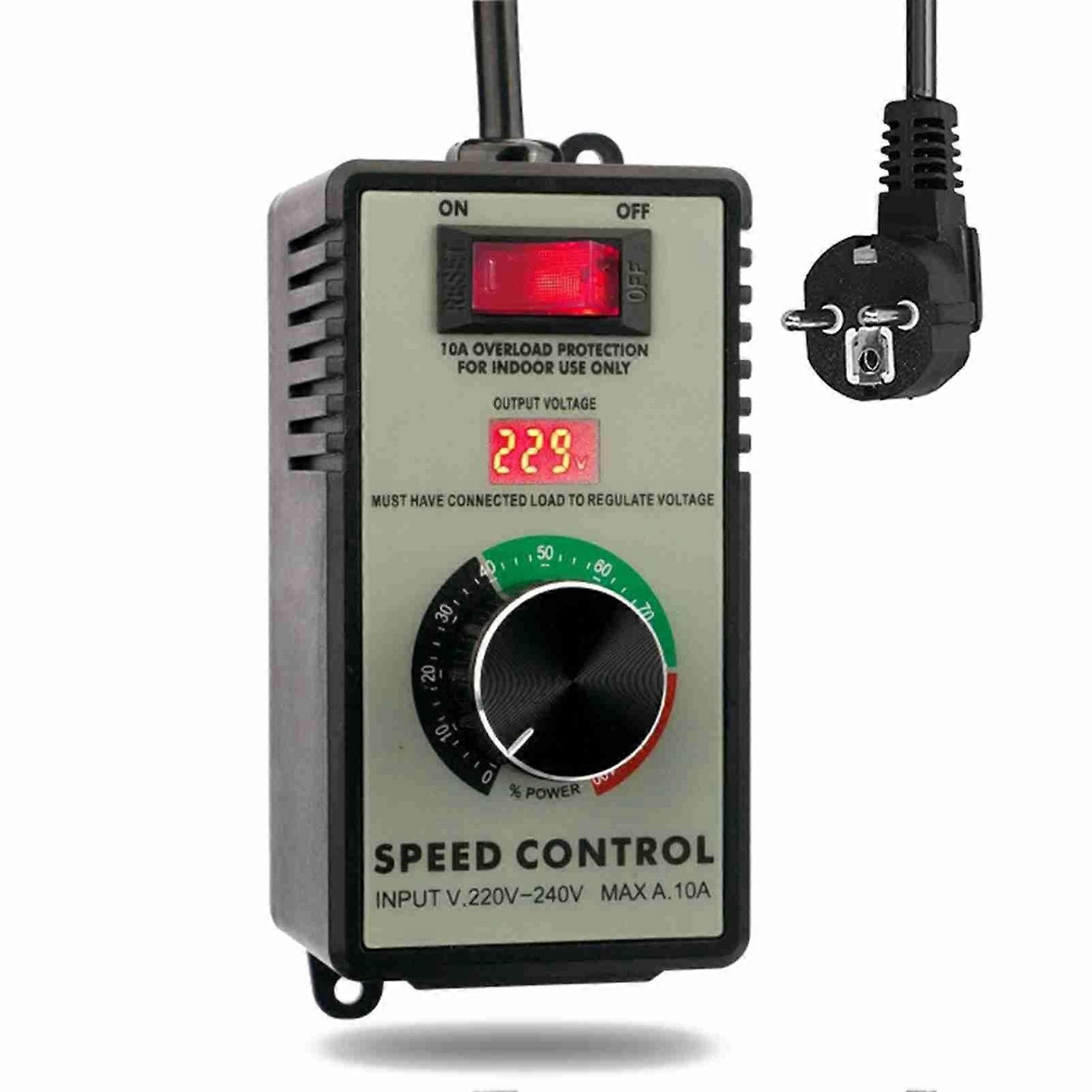 4000W High Power Stepless Speed Controller Switch Portable Motor Controller Voltage Regulator Electric Tools Governor for Angle Grinder Exhaust Fans T