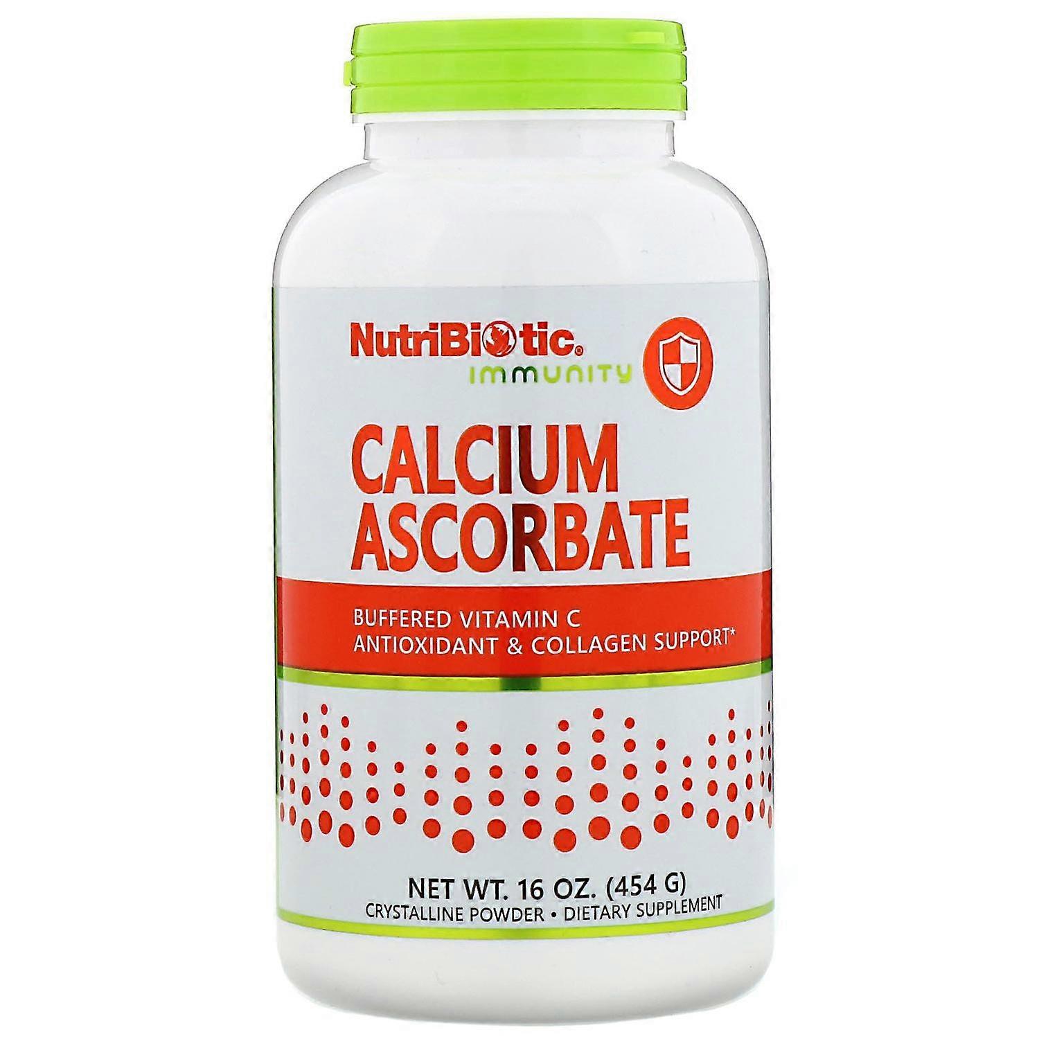 NutriBiotic, Immunity, Calcium Ascorbate, Crystalline Powder, 16 oz (454 g)