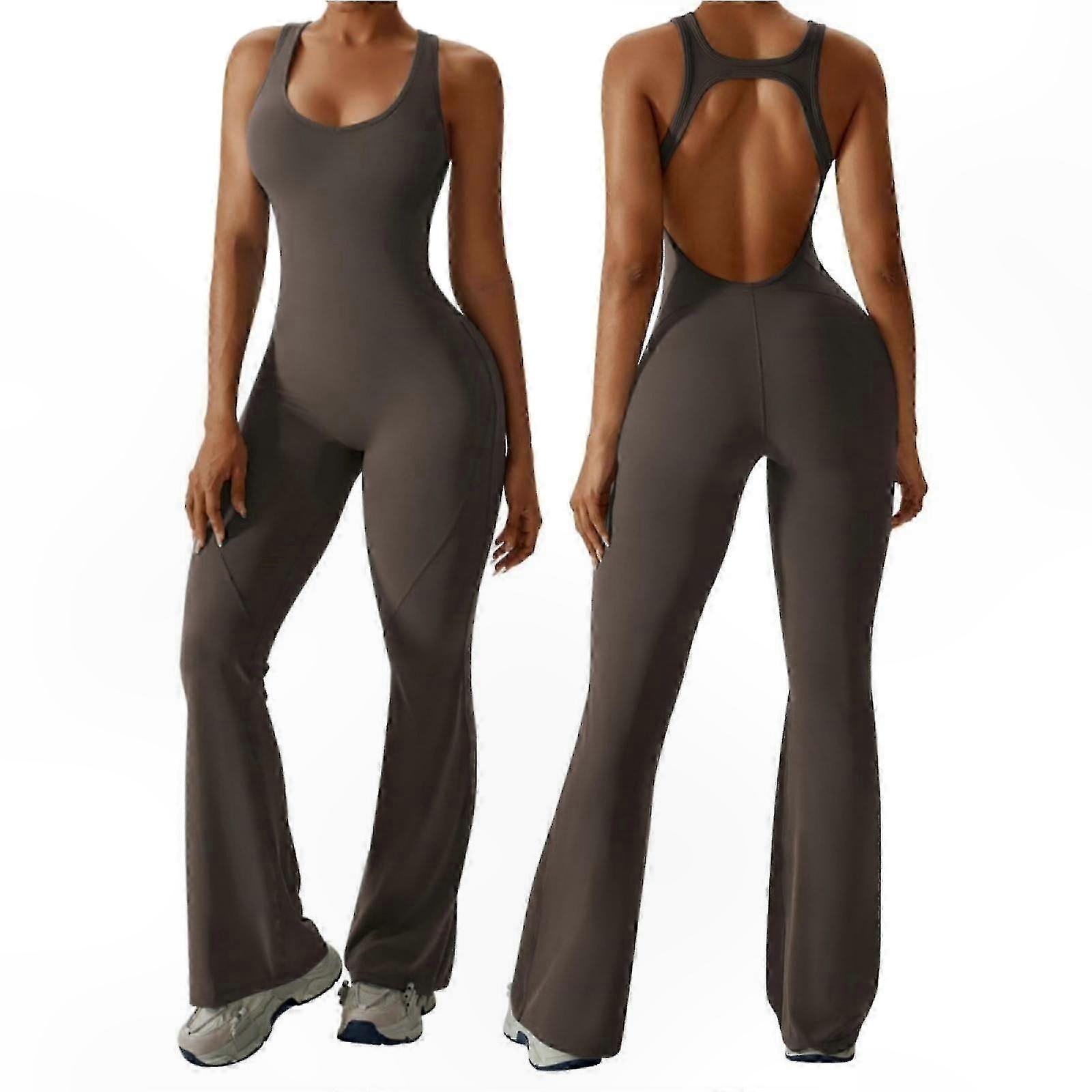 Sleeveless One-Piece Bodysuit with Cutout Detail, Tummy Control, and Backless Design for Women
