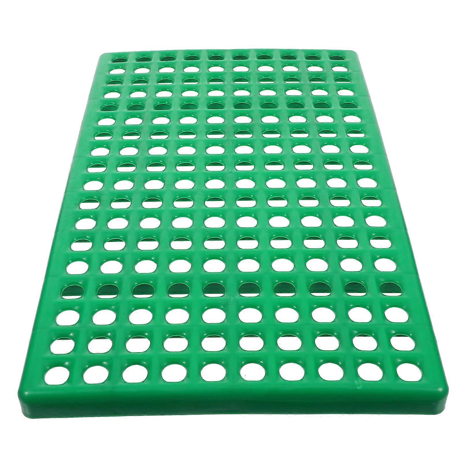 Rabbit Cage Mat Plastic Cleaning Plate for 3Pcs Pet Cage Bottom Mat
