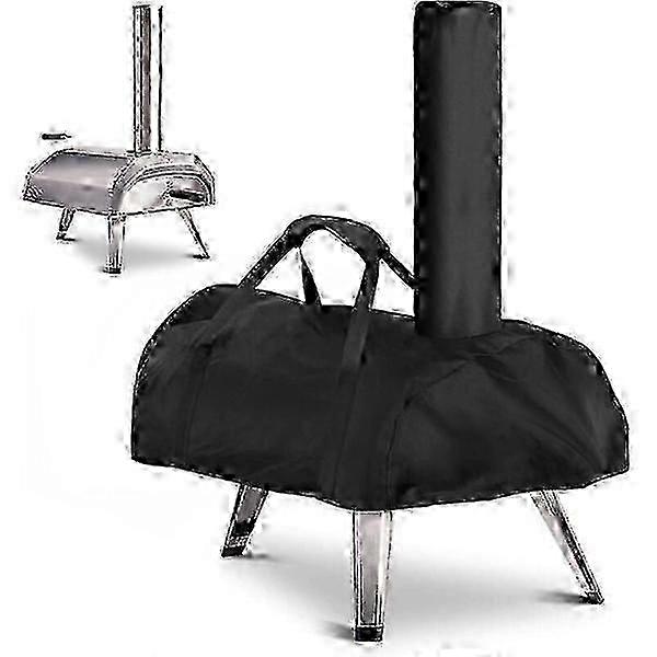 Pizza Oven Cover For Ooni Karu 12, Waterproof, Weather Resistant, Oxford Fabric, Pizza Oven Cover, Black, 81 X 42 X 21 Cm, For Ooni Karu 12 Elik 26s
