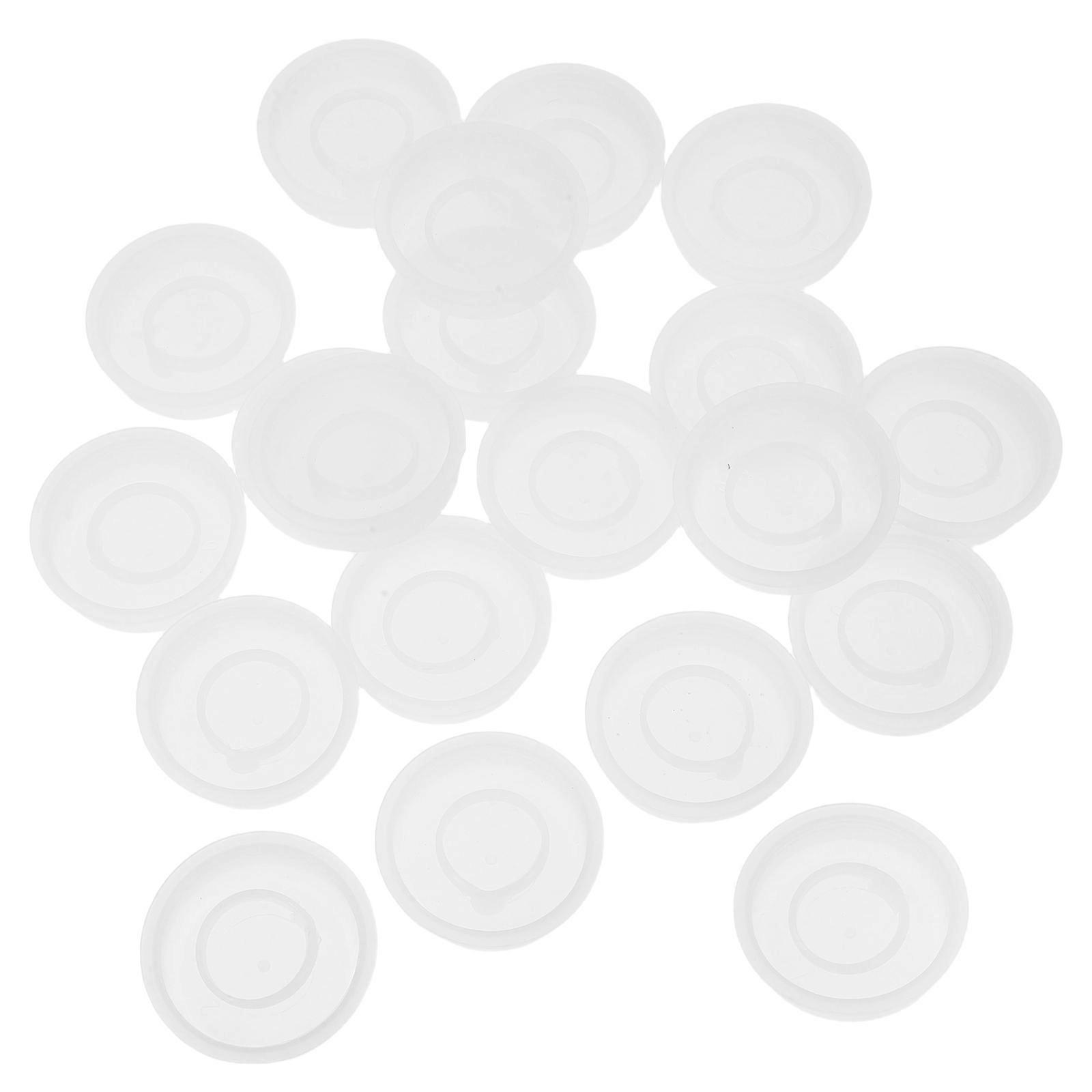 Plastic Drum Bung Caps Leak-Proof Inner Sealing Lid Barrel Plug 100Pcs